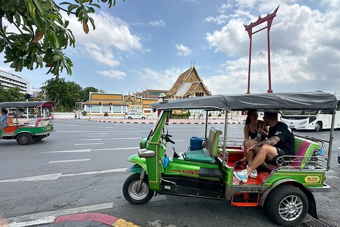 2 Hours TukTuk Adventure Bangkok Highlights - Ending in Chinatown near Wat Mangkon