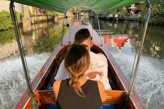 3hr Sunset Canal Cruise & Stop at Biggest Buddha (fully guided) - Starting at Wutthakat temple pier
