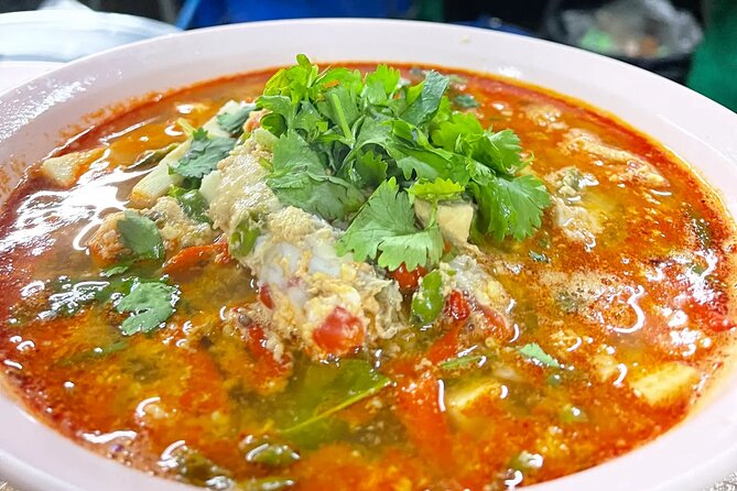 4-Hour Hidden Bangkok TukTuk Street Food Guided Tour - Wat Nak Klang and the canalside old town