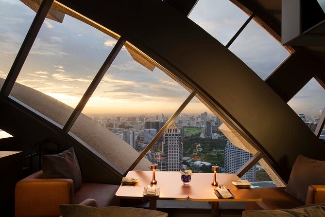 Afternoon Tea Indulgence at Banyan Tree Bangkok - Romsai on the ground floor, a garden pause