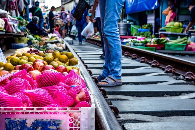 Amphawa Floating Market & Maeklong Railway Train Market Tour - The sunset boat and fireflies