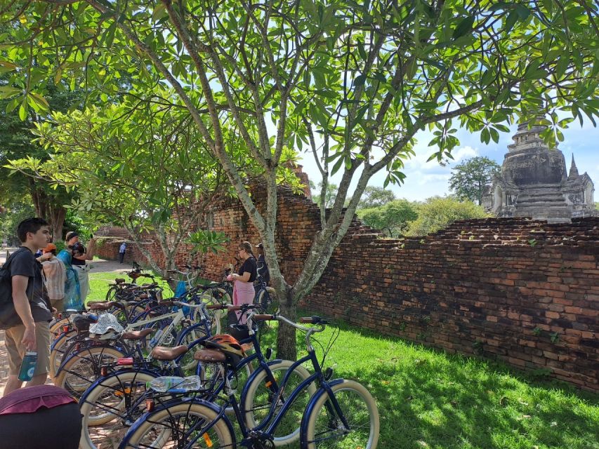 Ayutthaya City and Historical Park Bike Tour - Wat Mahathat and Ayutthaya’s most famous image