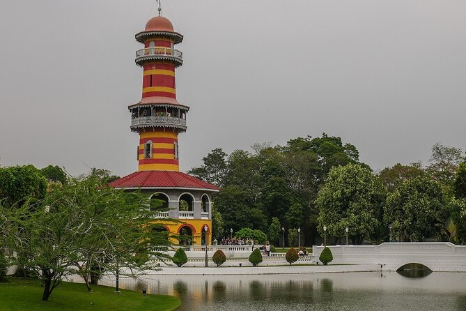 Ayutthaya Day Tour from Bangkok Private - Wat Yai Chai Mongkol and its huge chedi