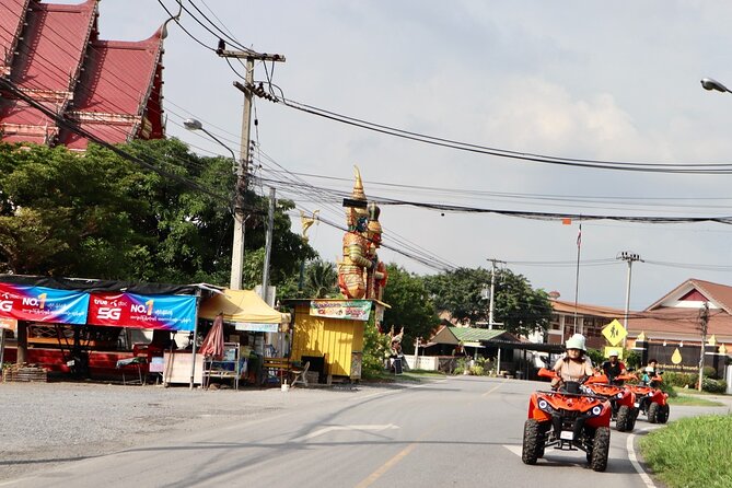 Ayutthaya Heritage Town Cultural Triangle Tour by ATV - Wat Samana Kottharam and Wat Kudi Dao