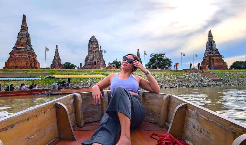 Ayutthaya: Private Boat Tour with Optional Temple Visits - Wat Phanan Choeng Worawihan and its 19-meter Buddha