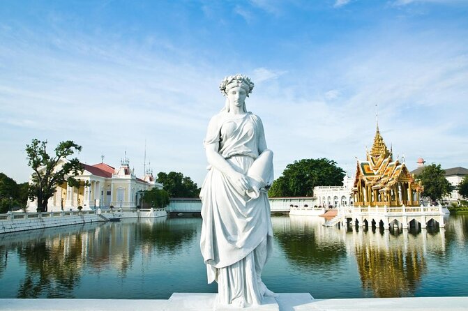 Ayutthaya Sunset Tour: Iconic Temples & Scenic River Boat Ride - Wat Yai Chai Mongkhon and the reclining Buddha