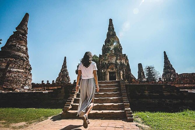 Ayutthaya Sunset Tour: UNESCO Temples & Peaceful River Cruise - Guides, transport, and group comfort
