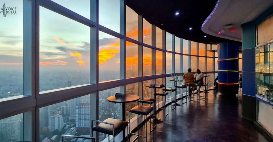 Baiyoke 82nd Floor Crystal Grill Buffet & Observation Deck - Dinner on the 82nd floor