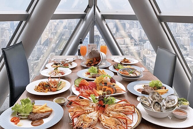 Baiyoke Sky Hotel Buffet Ticket with Observation Deck in Bangkok - The 77th-floor Observation Deck