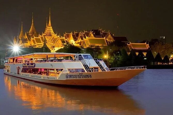 Bangkok: 2-Hour Dinner Cruise on the Chao Phraya Princess - A nighttime view of Bangkok from the Chao Phraya