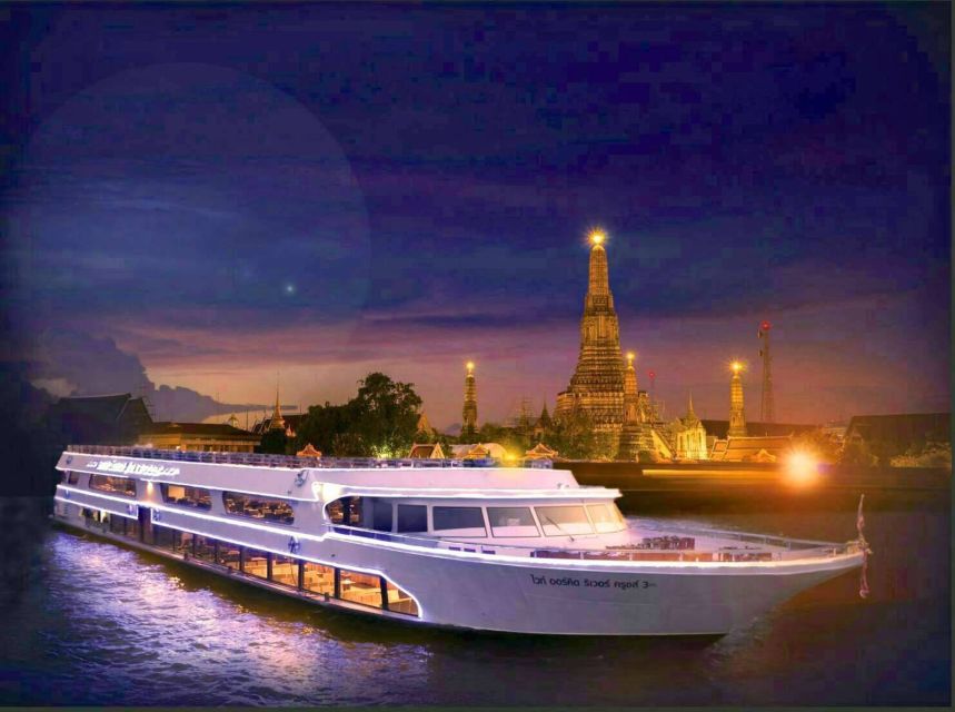 Bangkok: 2-Hour Dinner & Shows on White Orchid River Cruise - Live music, Thai dance, and cabaret