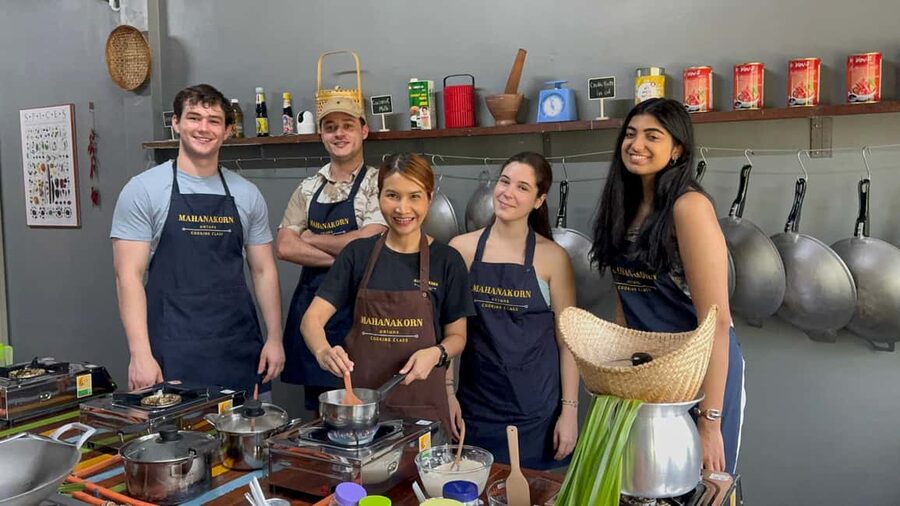 Bangkok: Authentic Thai Cooking Class with Local Host - Meeting the ingredients before cooking