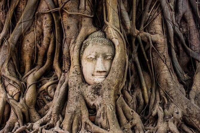 Bangkok Ayutthaya Temples and Boat Tour with Lunch - A 30-minute boat ride around the old city