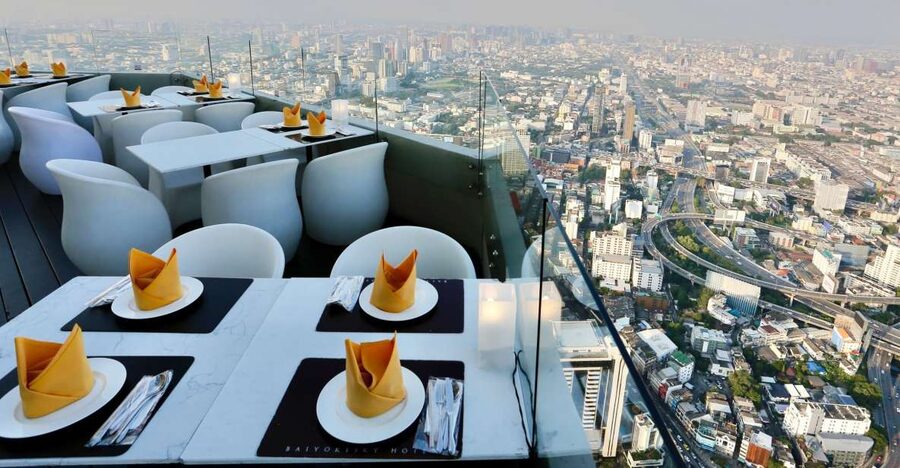 Bangkok: Baiyoke Observation Deck Ticket with Buffet Meal - The Sky Box on the 81st floor