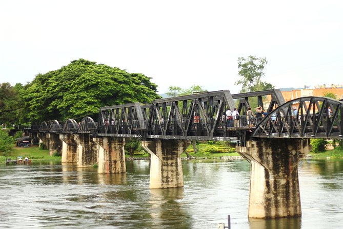 Bangkok: Bridge on the River Kwai and Thailand-Burma Railway Tour - Riding the Death Railway train