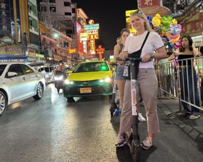 Bangkok By Night by Electric Scooter &/or Bike