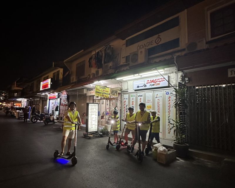 Bangkok By Night by Electric Scooter &/or Bike - Wat Suthat, the Giant Swing, and Bangkok’s grand old center