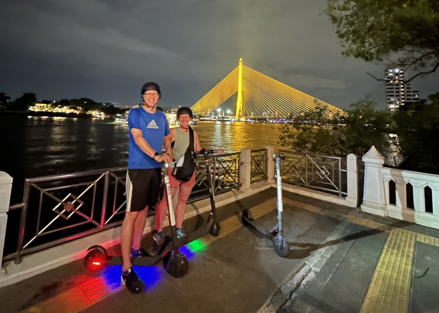 Bangkok By Night by Electric Scooter &/or Bike - The Grand Palace, then back toward Khao San Road