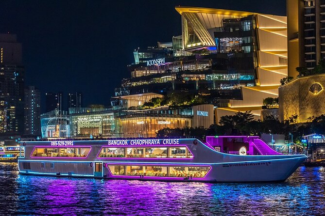 Bangkok Chaophraya Dinner Cruise with Thai Cultural Show - Starting at Asiatique at 8 pm