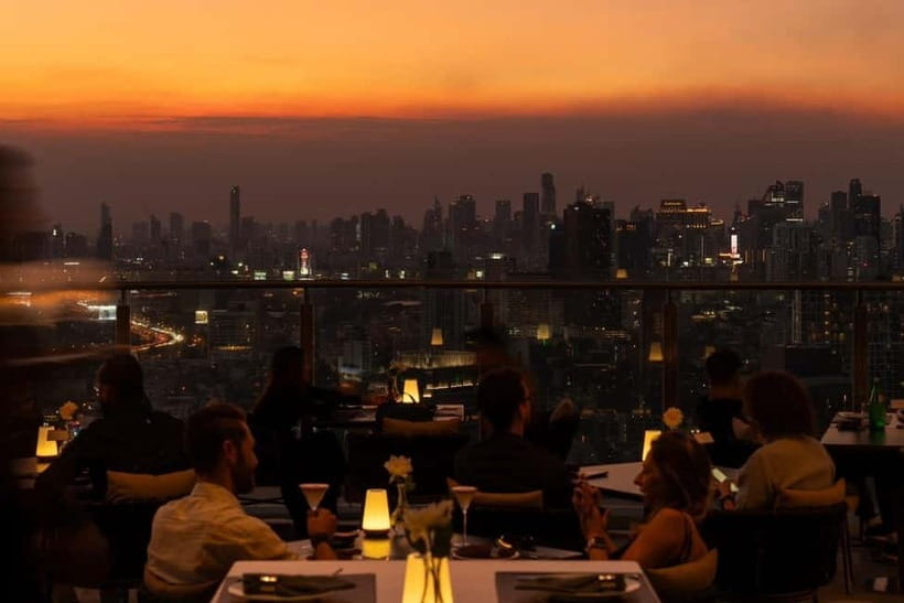 Bangkok: Cielo Sky Bar & Restaurant Rooftop - Cielo’s rooftop setting puts Bangkok first