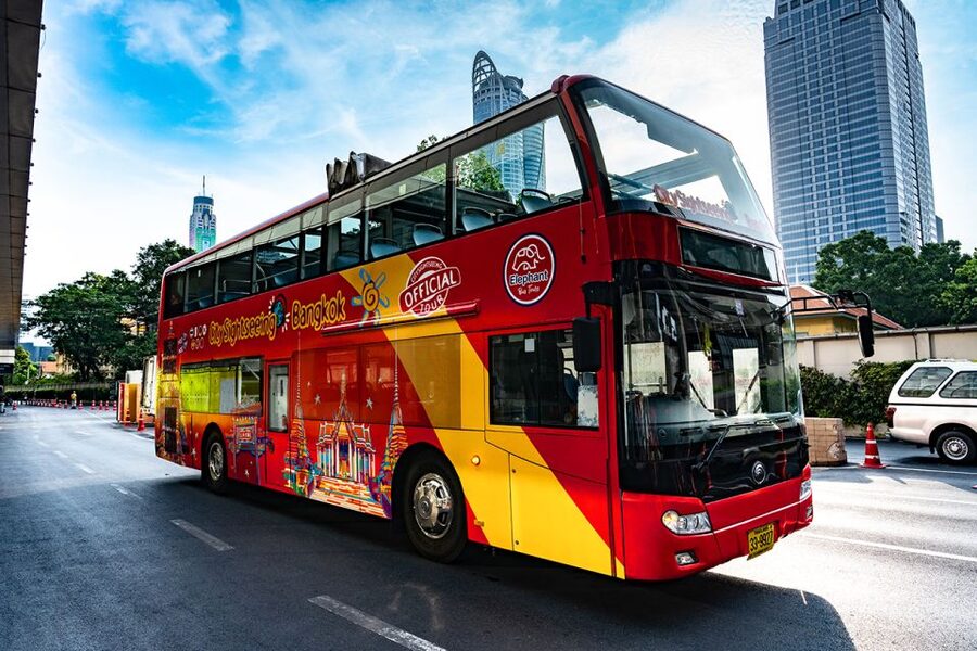 Bangkok: City Sightseeing Hop-On Hop-Off Bus Tour - The audio guide: useful context, but keep expectations modest