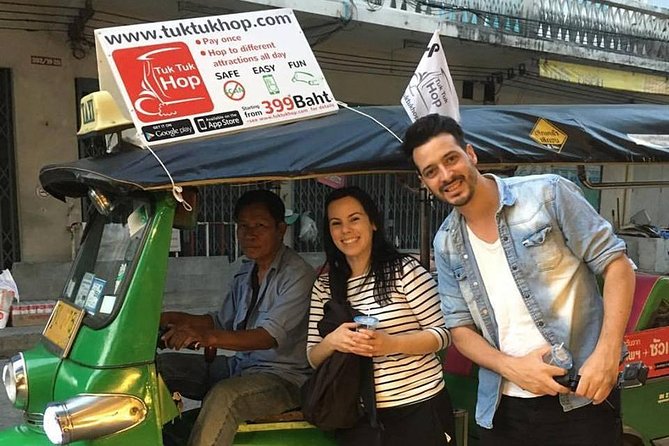 Bangkok Combo: Tuk Tuk App Pass, Chao Phraya Boat & E-sim - Sukhumvit for malls and city energy