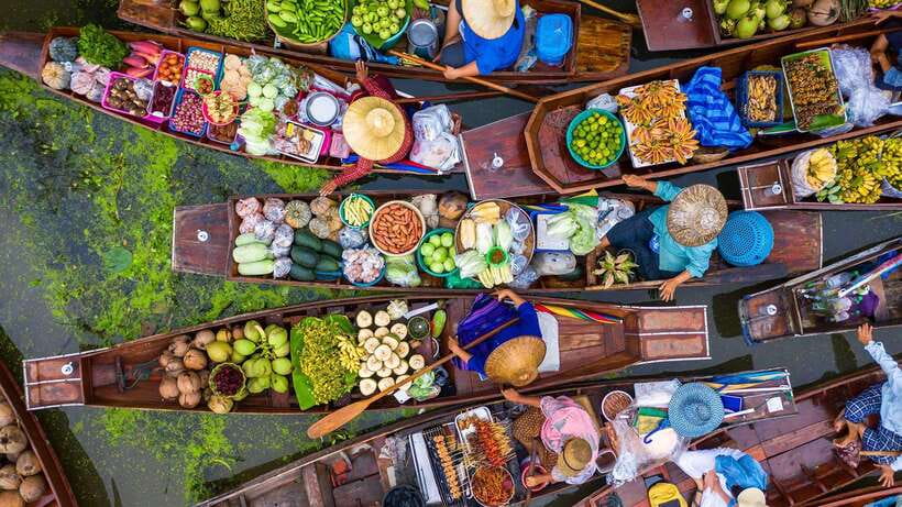 Bangkok: Damnoen Saduak and Train Market with Boat Ride - Key points at a glance
