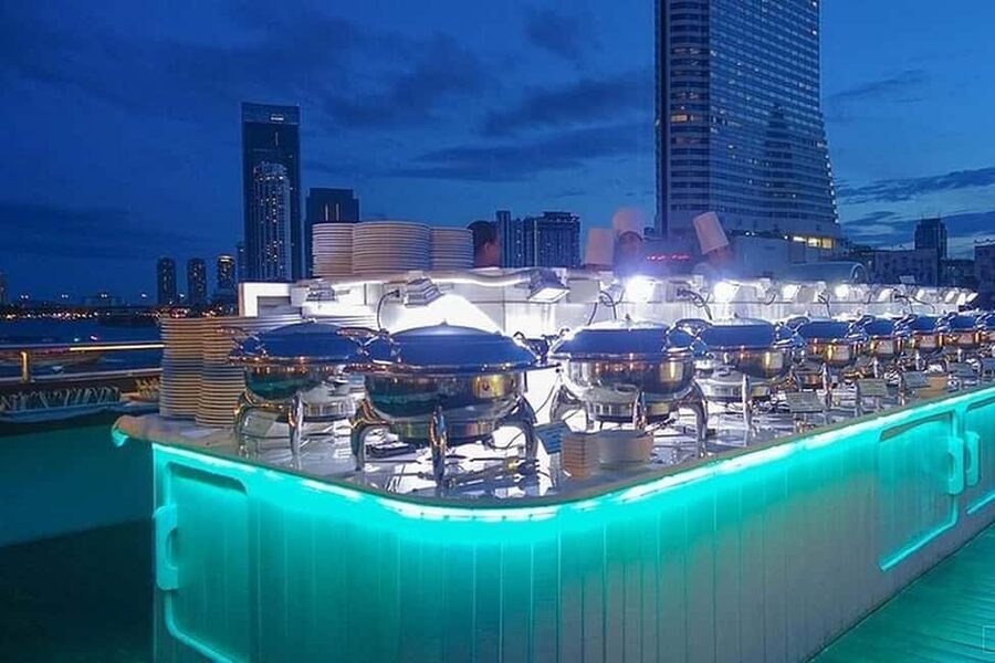Bangkok: Evening Dinner Cruise with Live Music Chao Phraya - Price and what the $53 includes