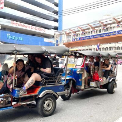 explore Wat Pho + tuk tuk sightseeing