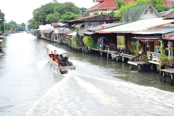 Bangkok Floating Markets and Boat Tour - The orchid farm and ordinary canal homes