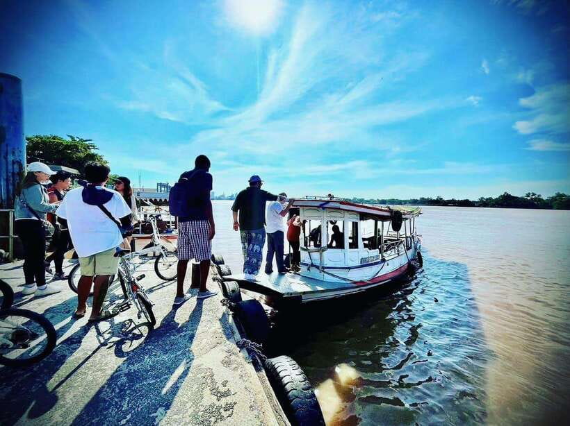 Bangkok green oasis guided bike tour with boat ride - Key points to know before you book