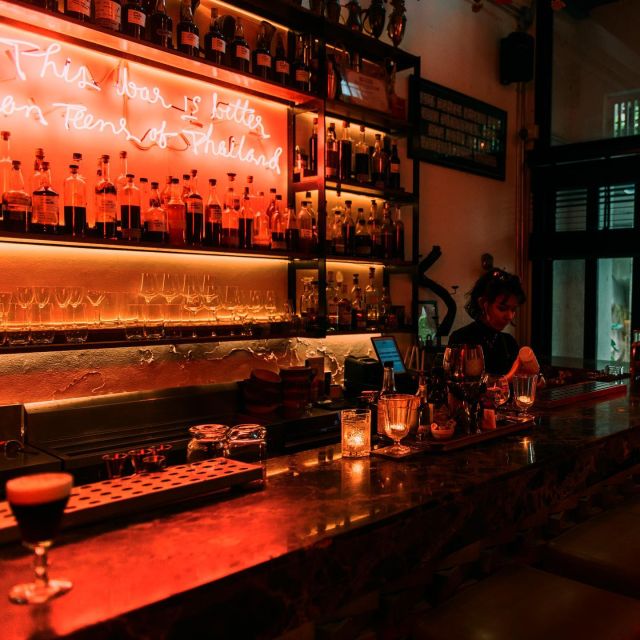 Bangkok: Guided Bar Hopping Night Tour with Private Option - Four Bangkok bars, four different moods