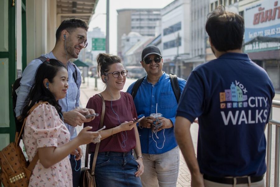 Bangkok: Historic Siam and Cultural Gems Walking Tour - The app gives you more than the guided walks