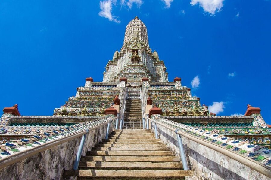 Bangkok: Historical Temples Tour & Hidden Bar at Sunset - Walking, weather, clothing, and transport