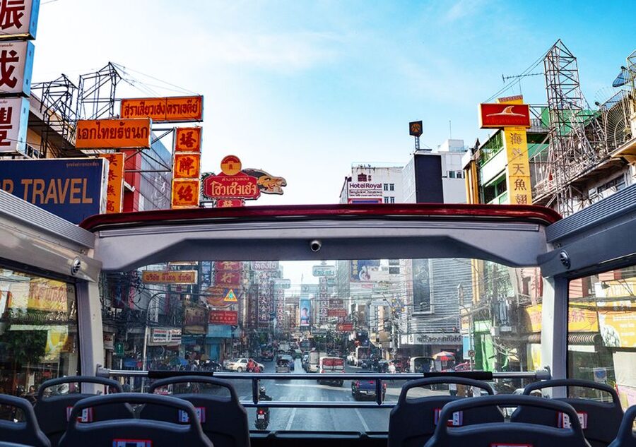 Bangkok: Hop-On Hop-Off Bus with 24, 48 or 72-Hour Validity - Golden Buddha, Chinatown, and Wat Mangkon
