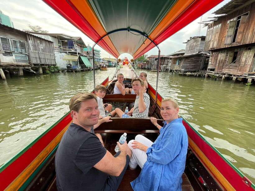 Bangkok: Longtail Boat Canal Cruise - The First Boat Ride: Temples, Homes, and Canal Traffic