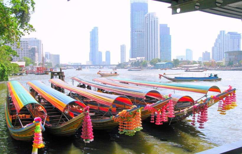 Bangkok: Longtail Boat Canal Cruise - Wat Paknam’s Giant Buddha from the Water