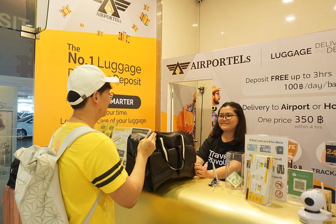 Bangkok Luggage Delivery from Hotel to Airport - Suvarnabhumi Airport in the basement