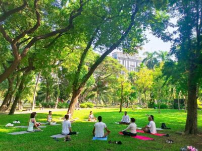 Lumpini Park Yoga Experience
