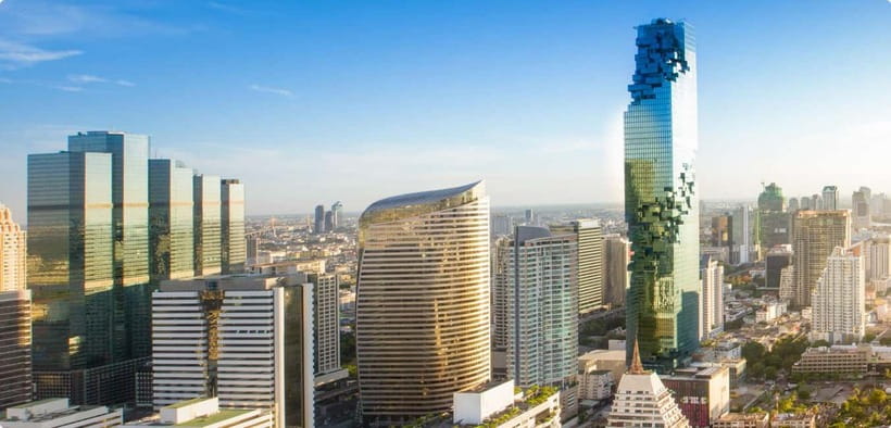 Bangkok: Mahanakhon Skywalk Sunset Ticket with Photo - Stepping onto the 78th-floor rooftop