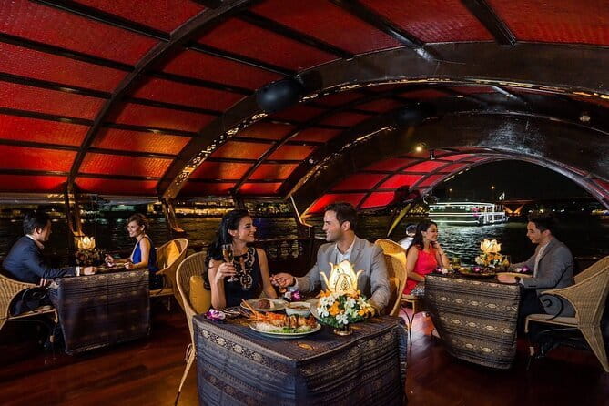 Bangkok Manohra Cruise Sunset Dining on Chao Phraya River - Starting at Anantara Riverside Bangkok Resort