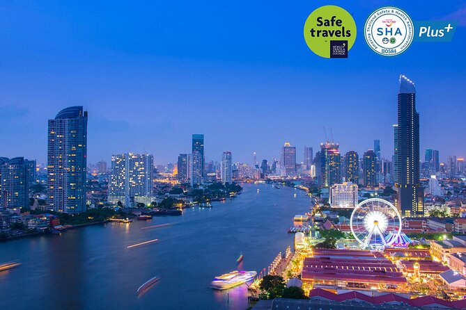 Bangkok Meridian Dinner Cruise from ICONSIAM - Boarding, welcome drinks, and the first view