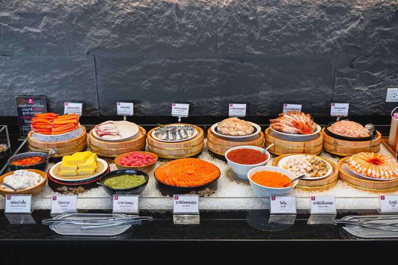 Bangkok: NAMA Japanese and Seafood Buffet Dinner - Making the two hours work for you