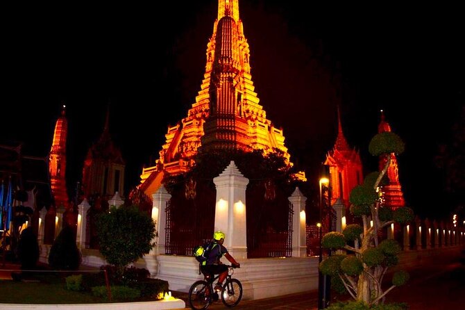 Bangkok Night Bike Tour -Hotel-pickup & Dinner - Kudi Chin and the Portuguese-Thai connection