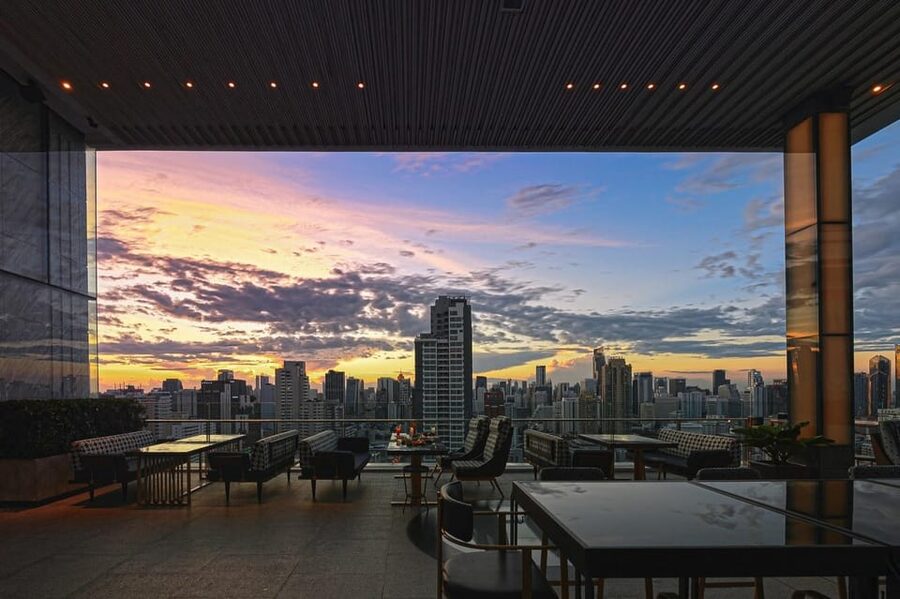 Bangkok: Nimitr Rooftop by 137 Pillars - The skyline is the main course