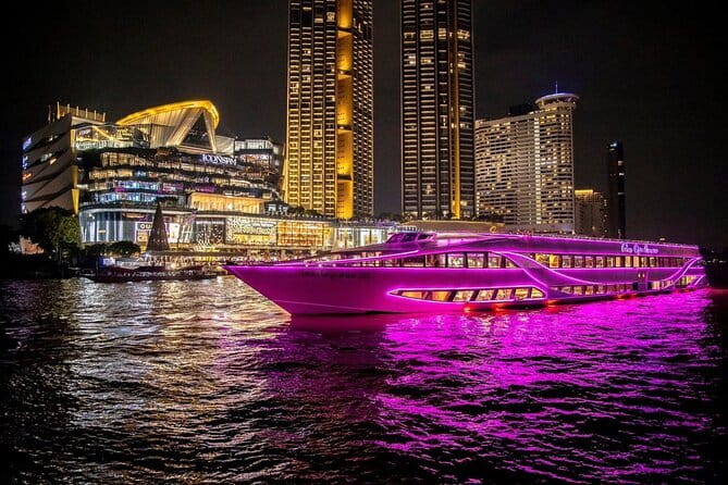 Bangkok Opulence Chao Phraya River Dinner Cruise from ICONSIAM - Key points before you book
