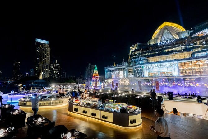 Bangkok Opulence Chao Phraya River Dinner Cruise from ICONSIAM - Choosing between the decks