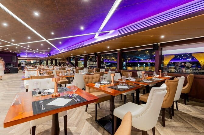 Bangkok Opulence Chao Phraya River Dinner Cruise from ICONSIAM - Live music, dancing, and the evening mood