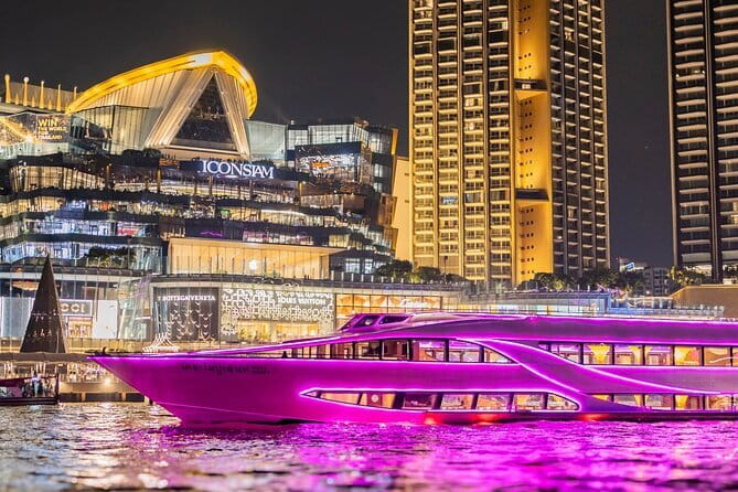 Bangkok Opulence Chao Phraya River Dinner Cruise from ICONSIAM - Starting at ICONSIAM at 8 pm