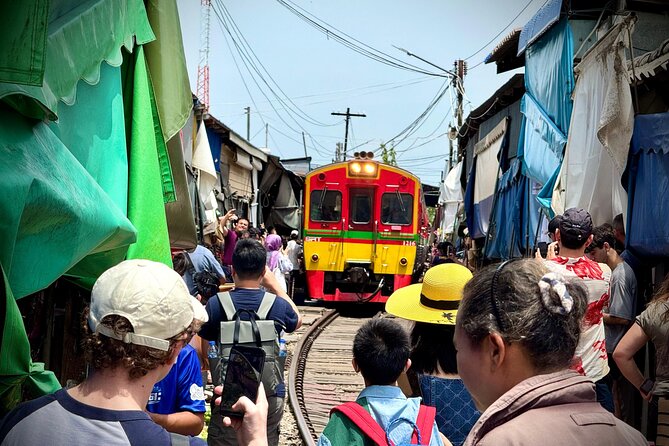 Bangkok: Private Floating Market and Train Market - Riding the local train through the countryside